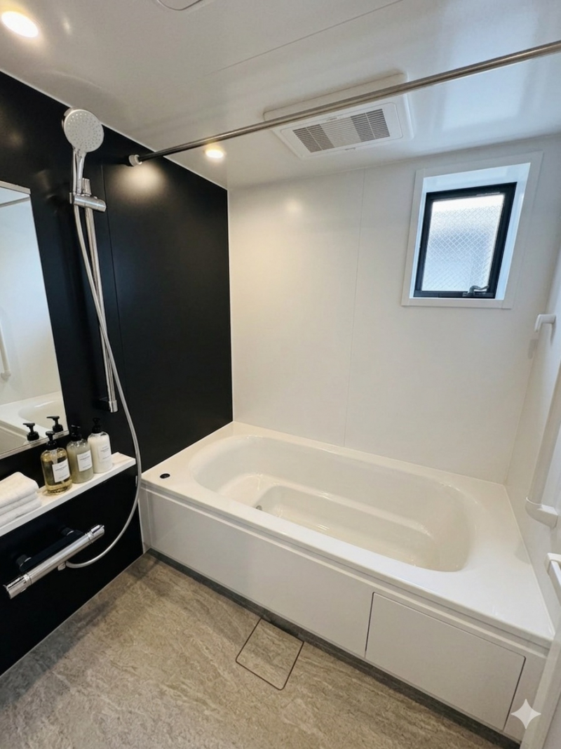 【浴室】浴室乾燥機付きバス。CG加工しております。現況と異なる場合がございます。