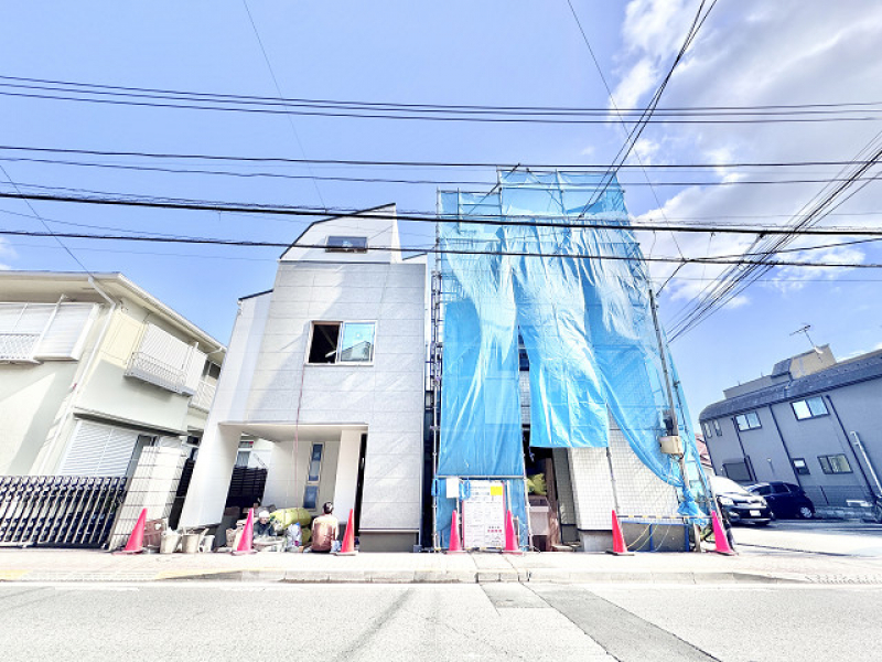 前面道路約10ｍと駐車がしやすい整形地 現地写真(2026年2月撮影)