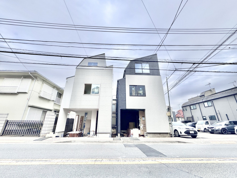 前面道路約10ｍと駐車がしやすい整形地 現地写真(2026年2月撮影)